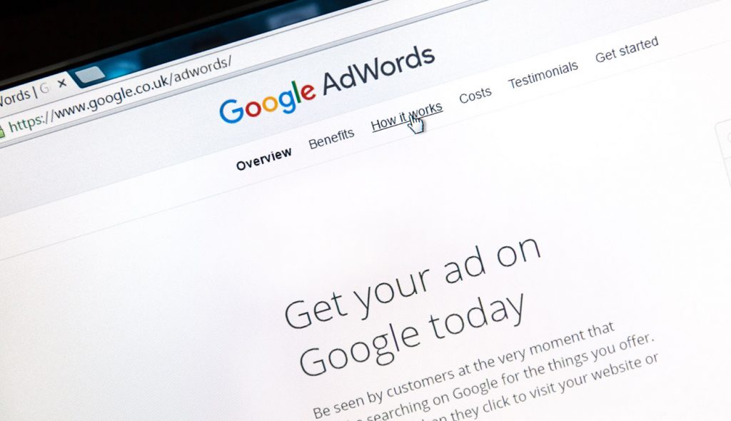 Search Engine Marketing - Create a Google Adwords Campaign 2 Google adwords